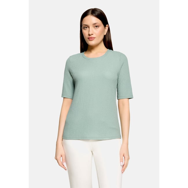 T-Shirt avec structure à encolure ronde - BETTY BARCLAY