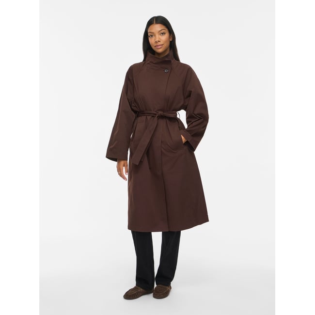 Trench marron - coffee bean1 <span itemprop=