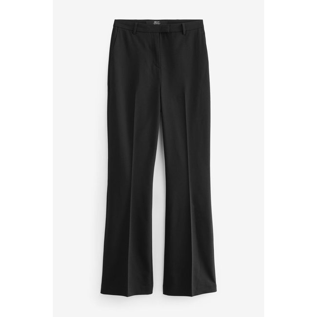 Pantalon bootcut stretch ajusté noir <span itemprop=
