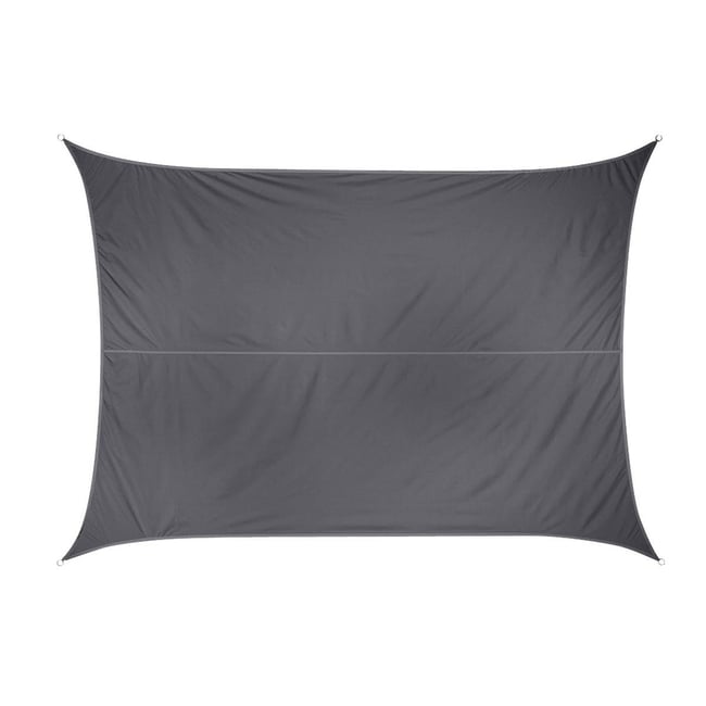 Voile d'ombrage rectangulaire 4x3m CURACAO - HESPERIDE