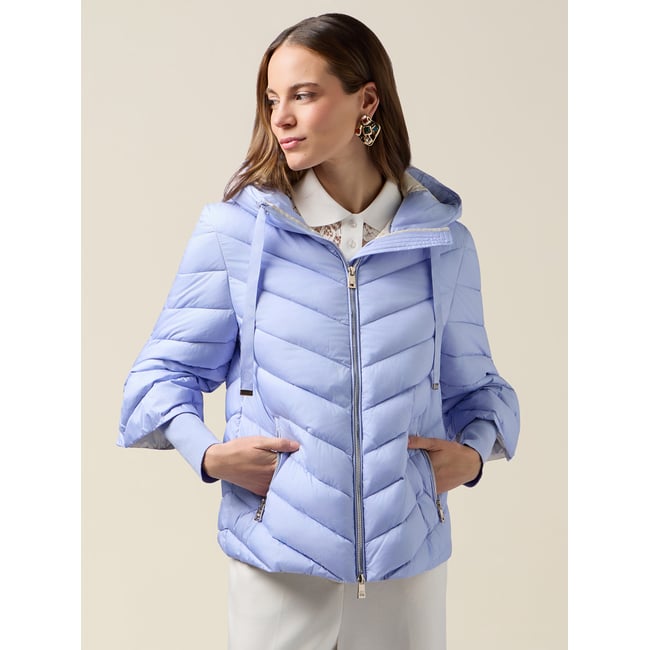 Veste matelassée avec capuche et poignets - OLTRE