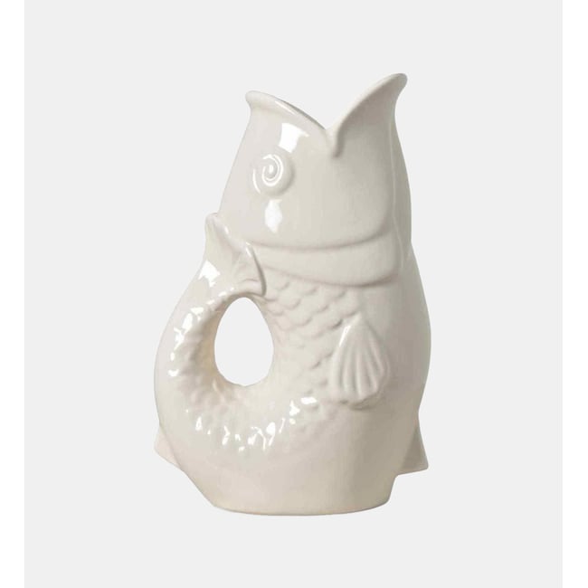 Vase pichet - grand modèle Couleur blanc cassé <span itemprop=