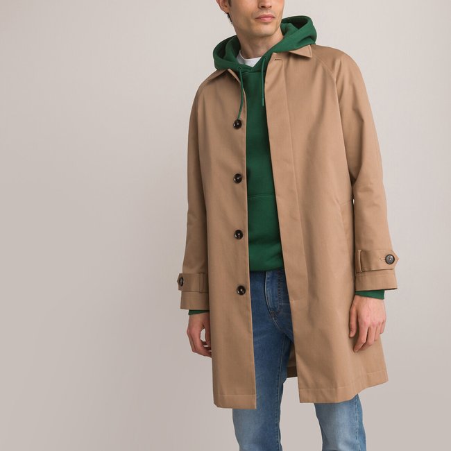Straight trench coat shop