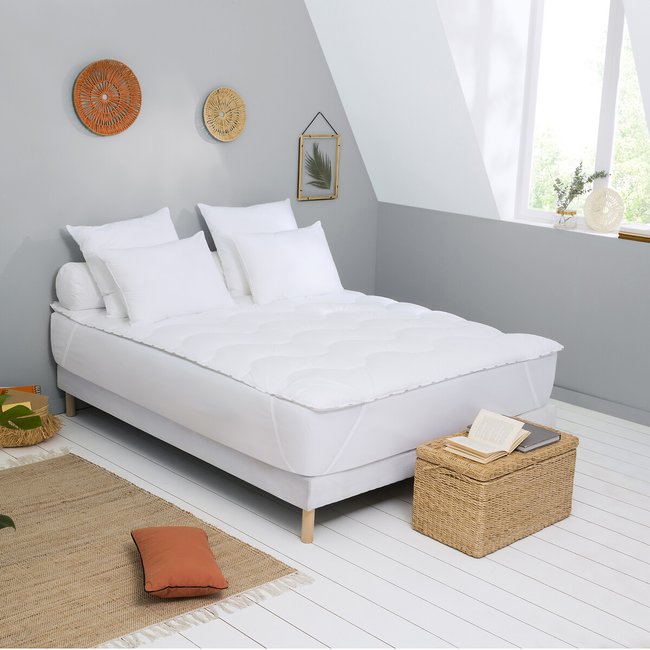 Surmatelas Surconfort - Accueil Moelleux Couleur blanc <span itemprop=