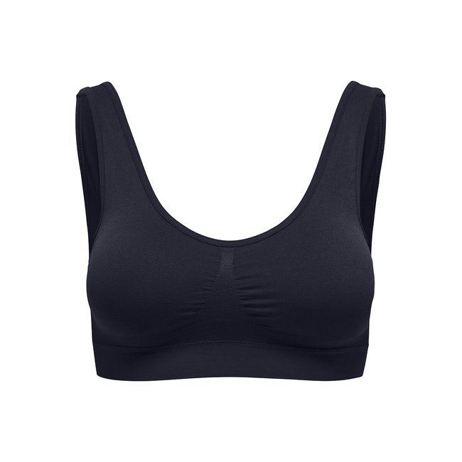 Sport-Bustier schwarz <span itemprop=