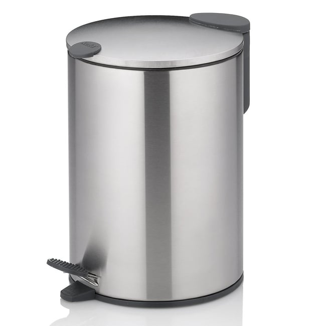 Poubelle Mats inox 3 L Couleur argent / métallique <span itemprop=