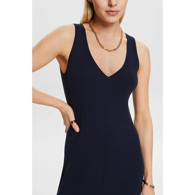 Robe longue esprit bleu marine new arrivals