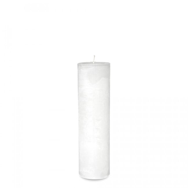 Bougie Blanche Diam 5,7 x 20 cm Couleur v002227 <span itemprop=