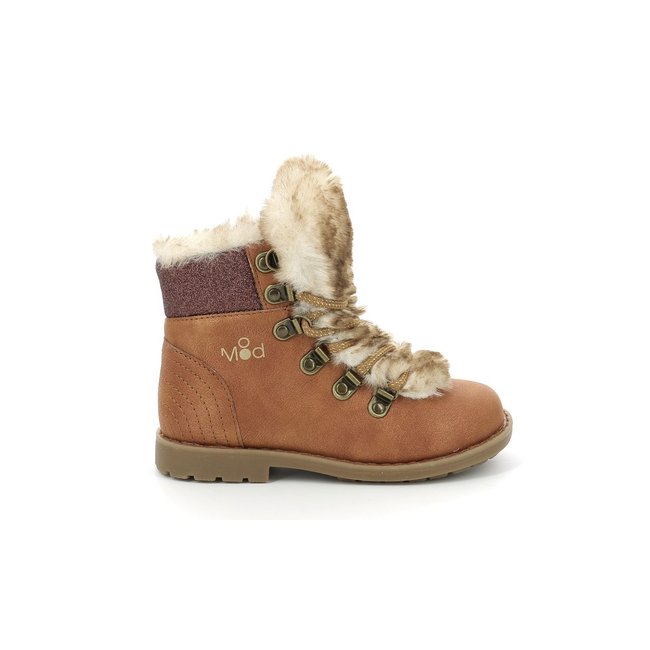 Bottillons Synthetique STEMILA camel <span itemprop=
