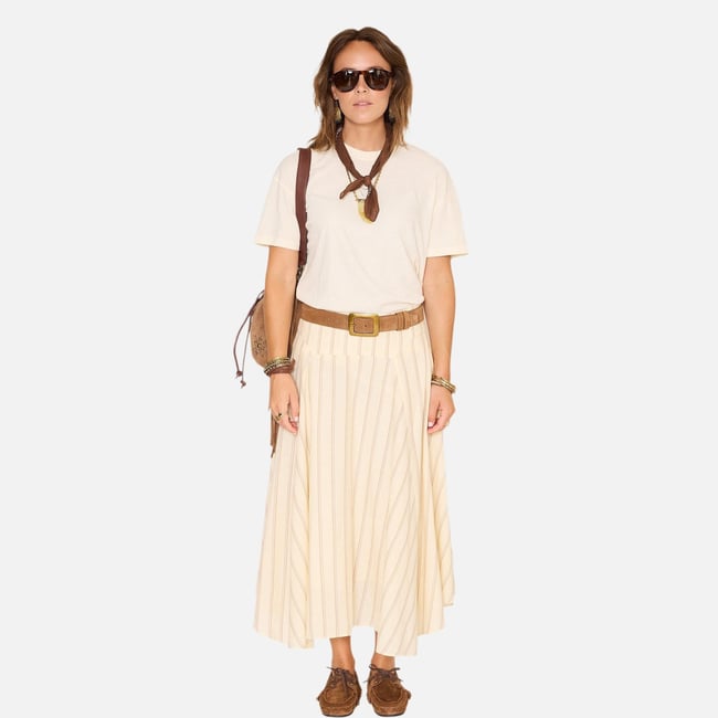 Jupe JORDANA 26s vanille <span itemprop=