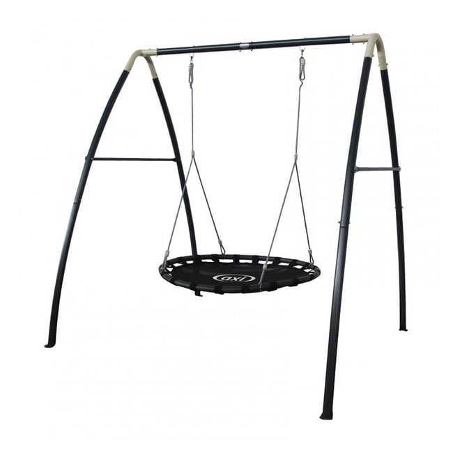 Balançoire nid en métal Anthracite/crème - AXI HOUSE