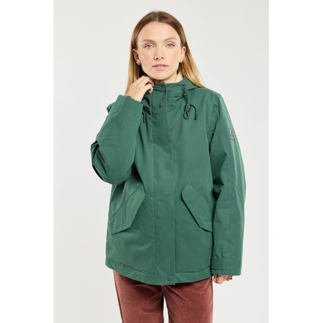 Parka respirante BOXCOAT vert prairie <span itemprop=