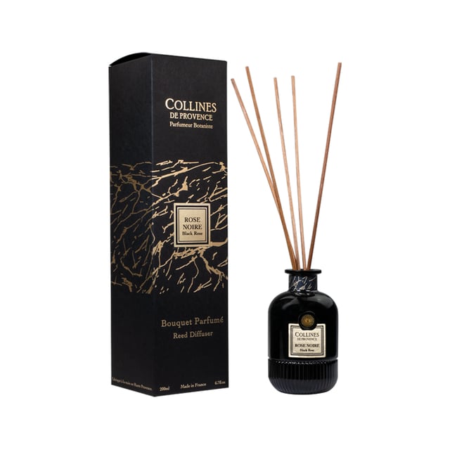 Diffuseur de parfum ROSE NOIRE Couleur noir <span itemprop=