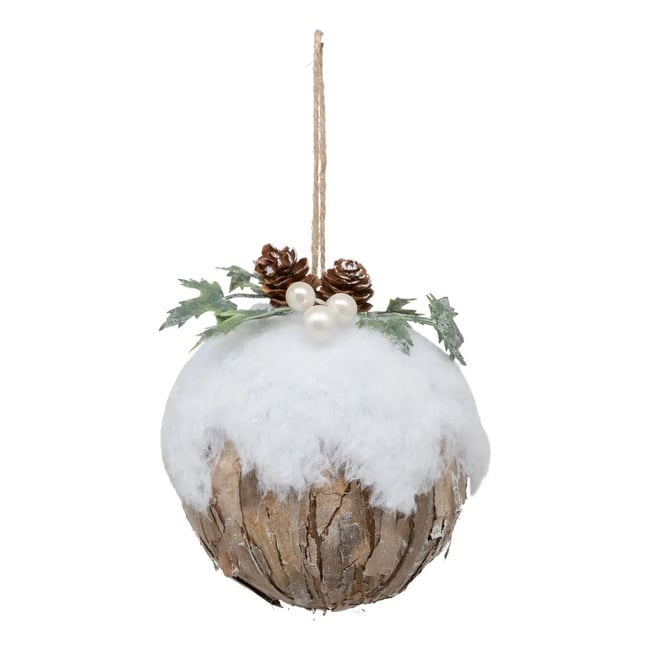 Boule de noel Petites pommes de pin Couleur vert <span itemprop=