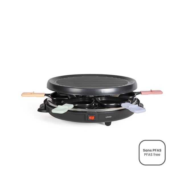 Appareil à raclette 6 personnes v002228 <span itemprop=