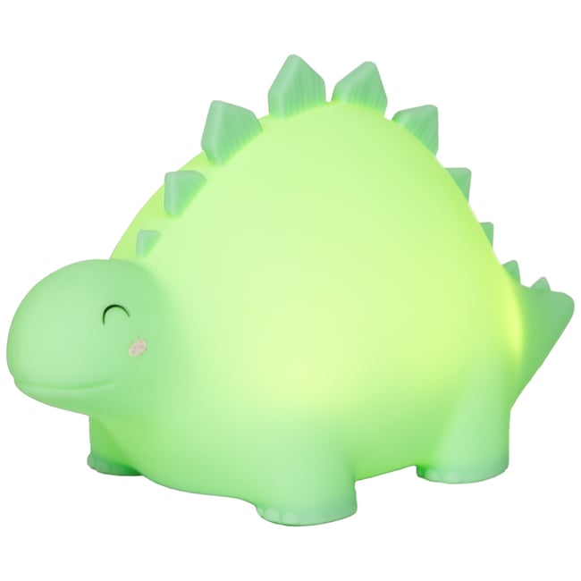 Veilleuse dinosaure vert <span itemprop=