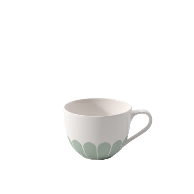 Tasse À Café FLEUR Couleur vert <span itemprop=