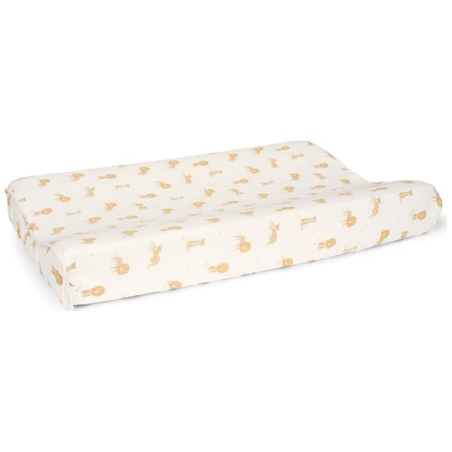 Housse pour matelas à langer blanc, beige <span itemprop=