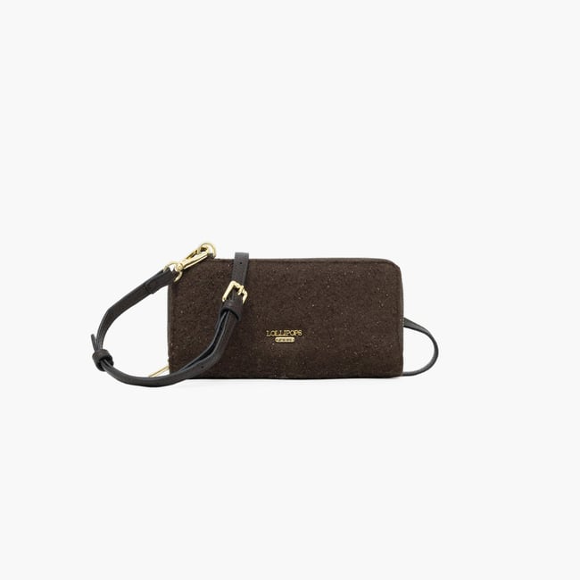Pochette de voyage  Theresa doré,marron <span itemprop=