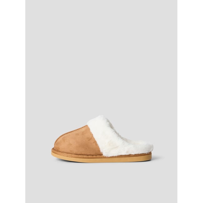 Pantoufles marron - medal bronze1 <span itemprop=