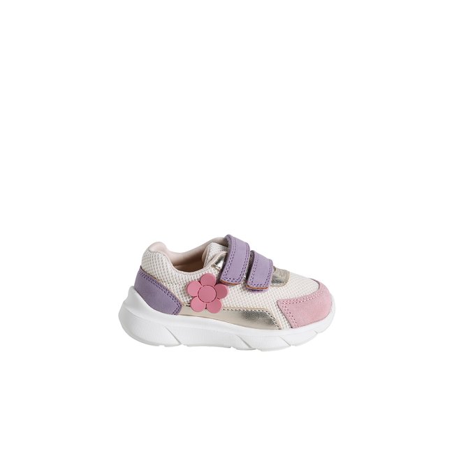 Baskets scratchées lot rose <span itemprop=