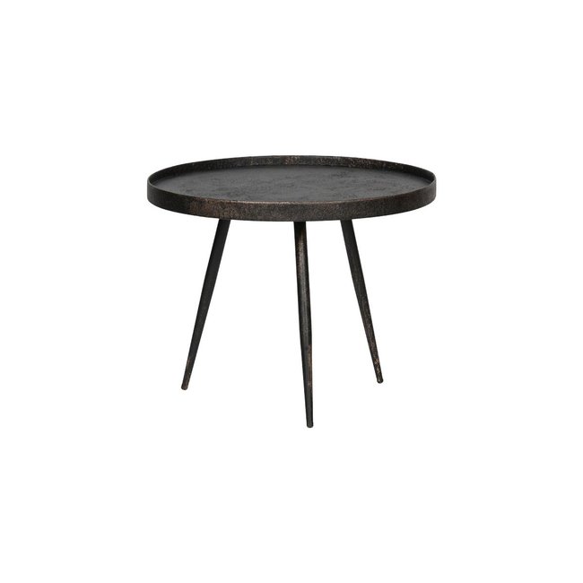Table basse ronde Ø58cm- BOUNDS Couleur laiton <span itemprop=