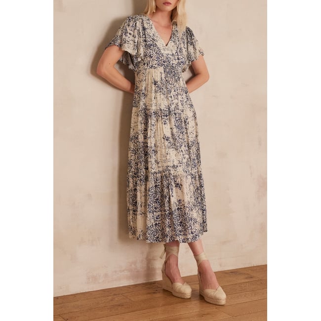Robe CAMILLE bleu <span itemprop=