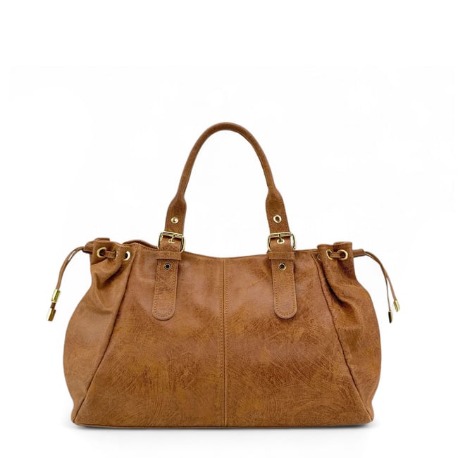 Sac bowling en cuir brossé PRINCESSE BROSSEE XL - OH MY BAG