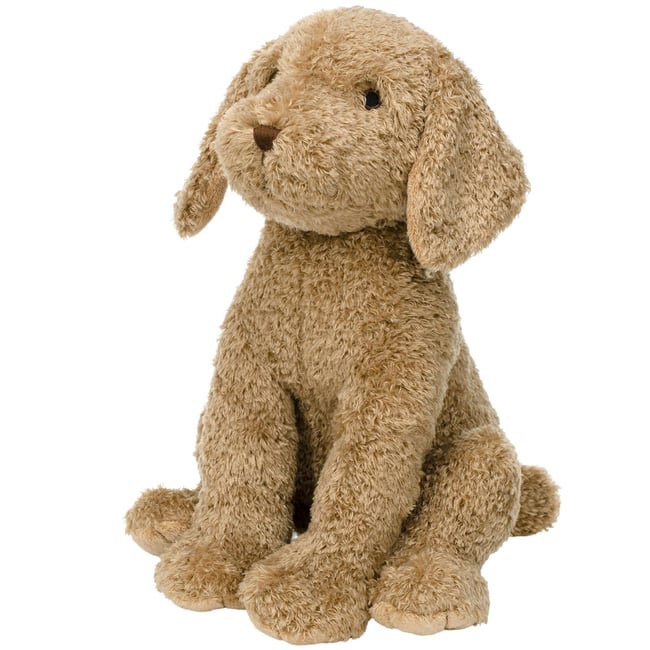 Peluche chien Brownie 33 cm marron <span itemprop=