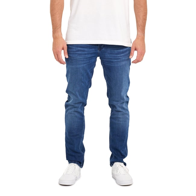 PANTALON REGULAR STELLAR bleu <span itemprop=