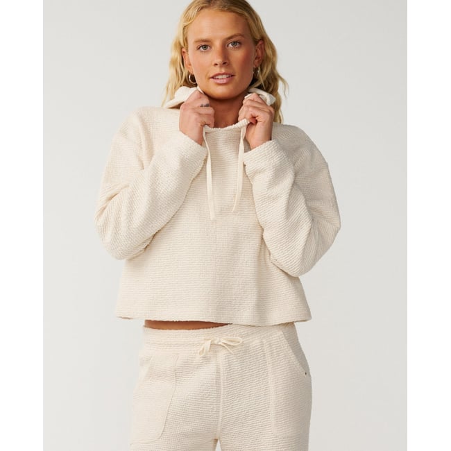 Sweat à capuche Cala Nights Texturé naturel <span itemprop=