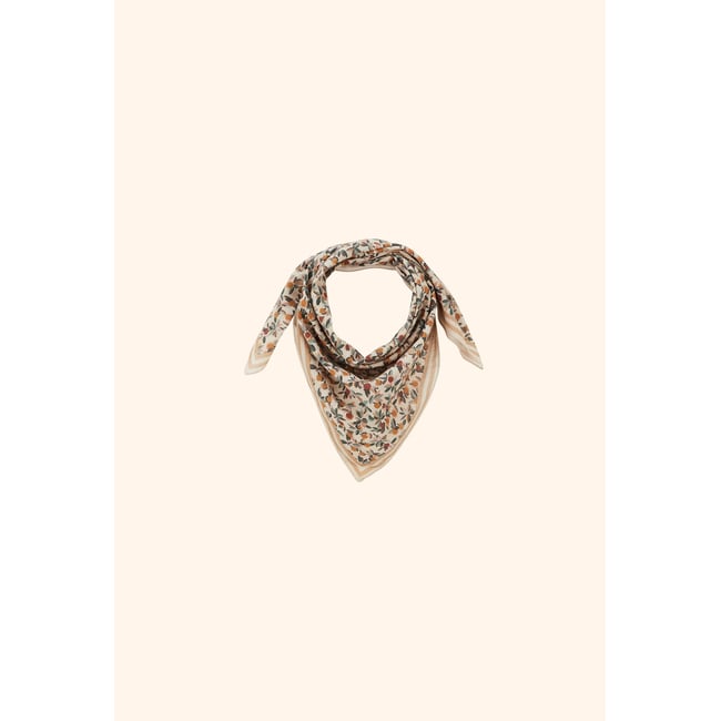 Petit foulard en coton, BLOOM miel bloom miel <span itemprop=