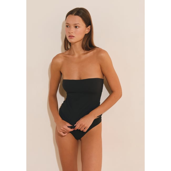 Top bustier en microfibre avec brassière intégrée PURE SOFT - ETAM