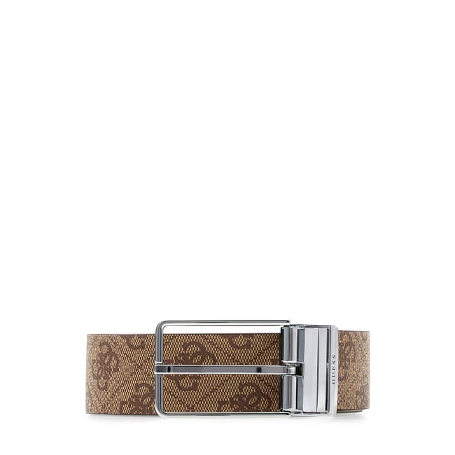 Ceinture Agueda Logo 4G beige <span itemprop=