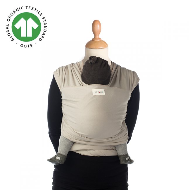 Écharpe de portage beige pepper <span itemprop=