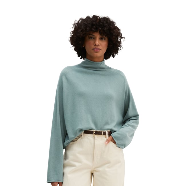 Pull coupe classique en mélange de laine vierge douce - MARC O'POLO