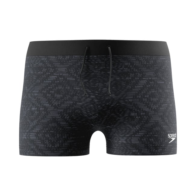 Short de bain motif/style à motifs VALMILTON noir <span itemprop=