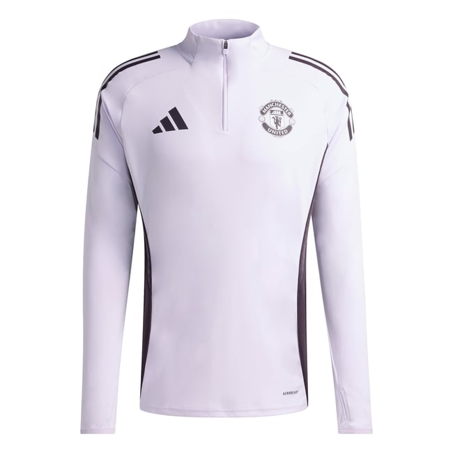 Haut D'entraînement Manchester United Tiro 25 Competition Haut D'entraînement Manchester United Tiro 25 Competition purple tint / aurora black <span itemprop=
