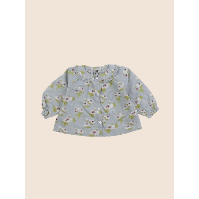 Blouse - Très bon état bleu <span itemprop=