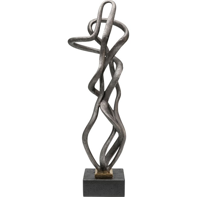 Déco fils entrelacés Couleur gris <span itemprop=