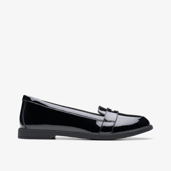 Mocassins Brevet Ajustement Étroit SCALA LOAFER Y noir <span itemprop=