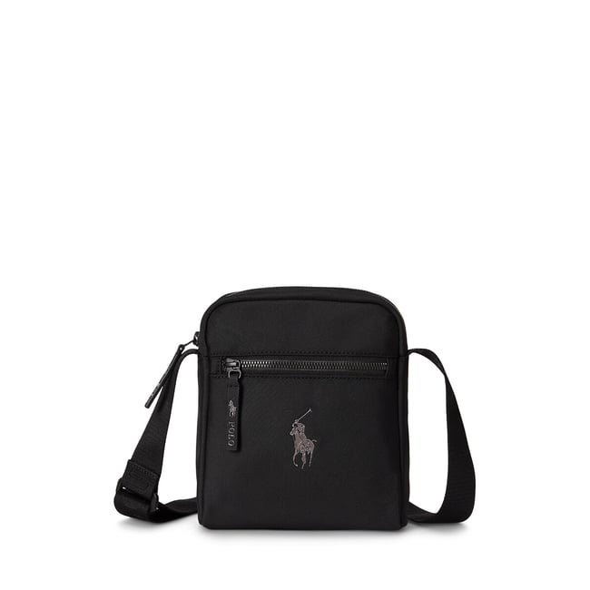 Sac à bandoulière noir <span itemprop=