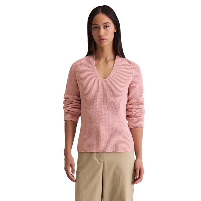 Pullover DfC regular en pur coton organique - MARC O'POLO
