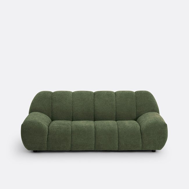 Zetel in fluweel, 3-zit, Nuria - LA REDOUTE INTERIEURS
