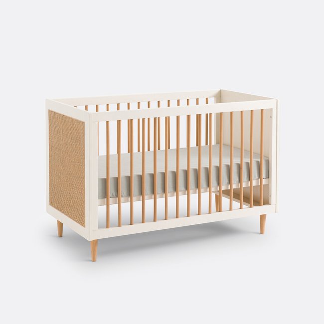 Taga baby bed with adjustable base off white La Redoute Interieurs La Redoute