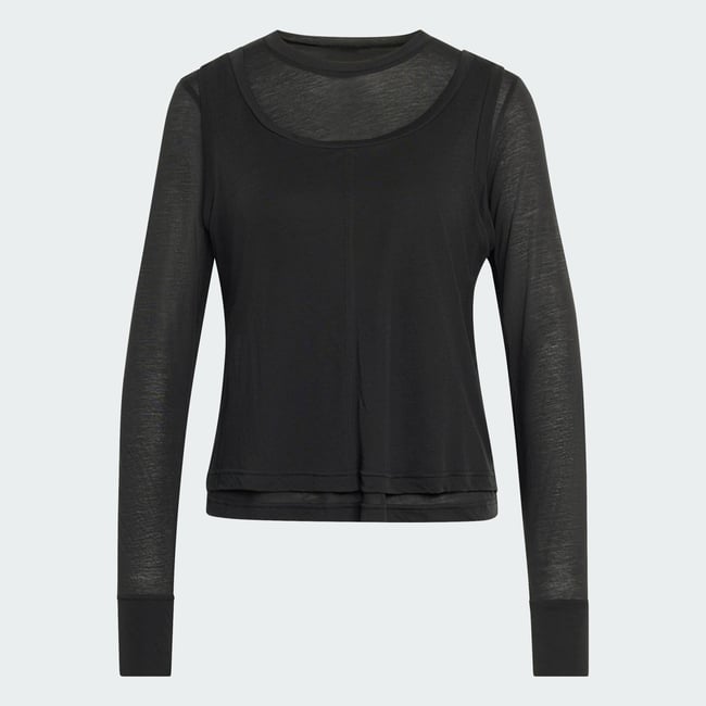 Haut Manches Longues Transparent Soft Lux Haut Manches Longues Transparent Soft Lux - ADIDAS SPORTSWEAR