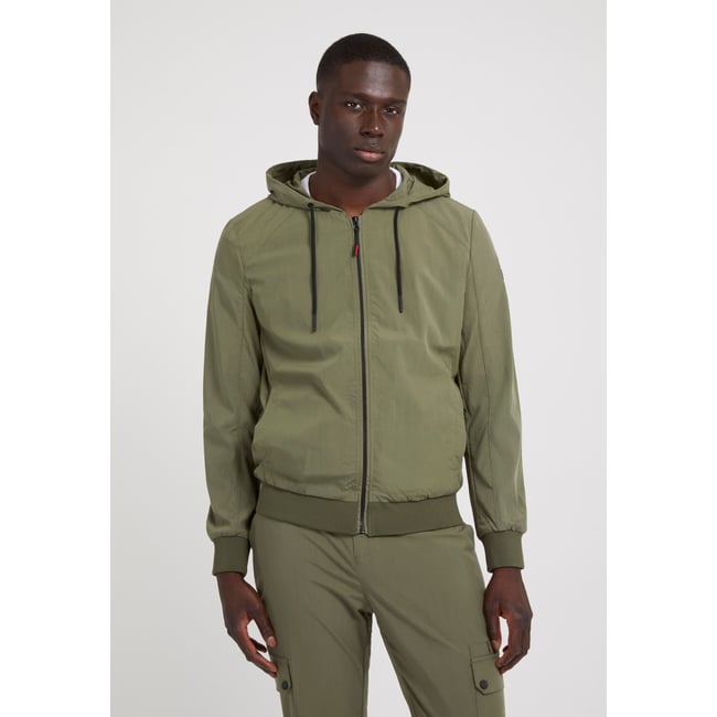 Sweat-Shirt Technique vert foncé <span itemprop=