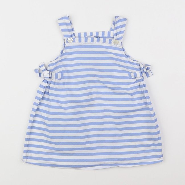 Robe - Très bon état blanc, bleu <span itemprop=