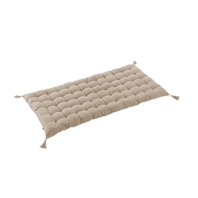 Coussin de Sol ou Matelas de sol avec pompons Collection Kalas - EDEN