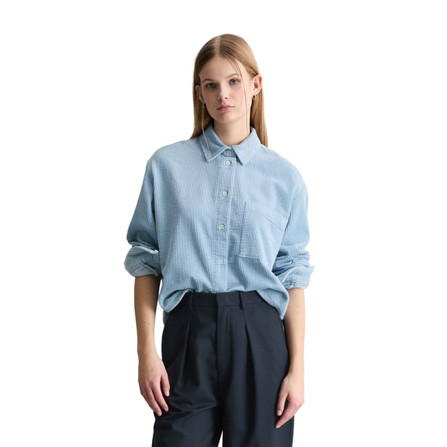 Blouse en velours côtelé loose avec une structure en bulle décontractée - MARC O’POLO DENIM